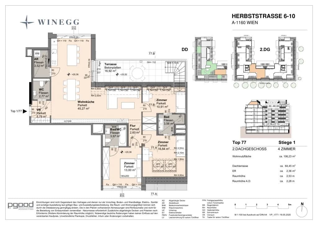 4-Zimmer-Wohnung kaufen in Wien – 106,23 m², € 998.400 – Bild 17 von 18