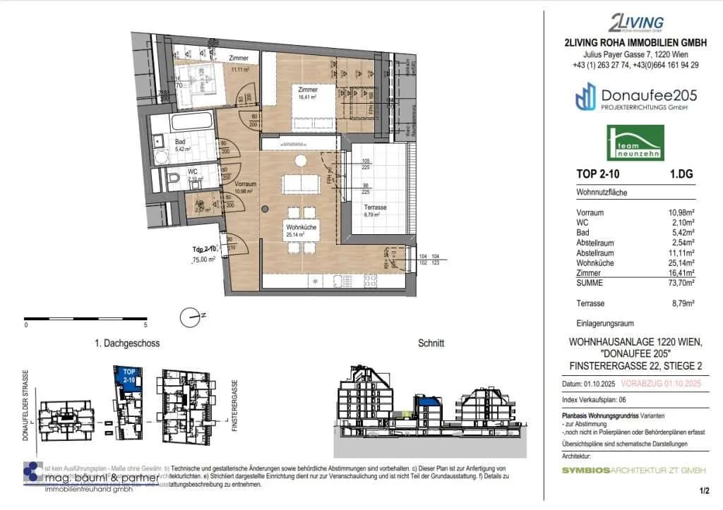 2-Zimmer-Wohnung kaufen in Wien – 74,47 m², € 479.900 – Bild 8 von 8