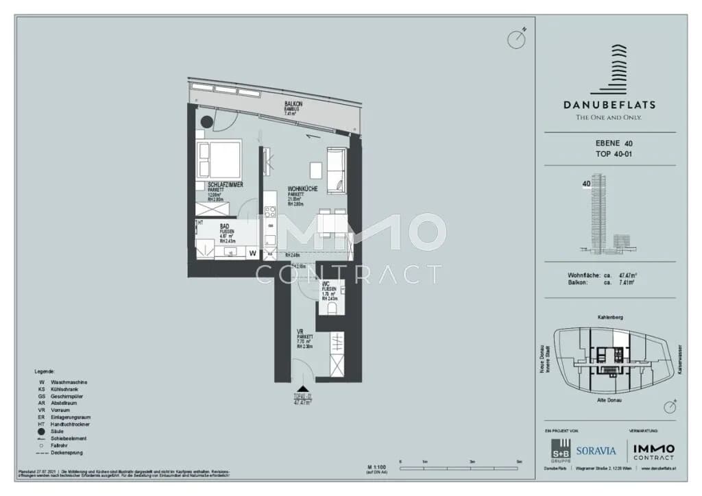2-Zimmer-Wohnung kaufen in Wien – 47,47 m², € 566.200 – Bild 23 von 23