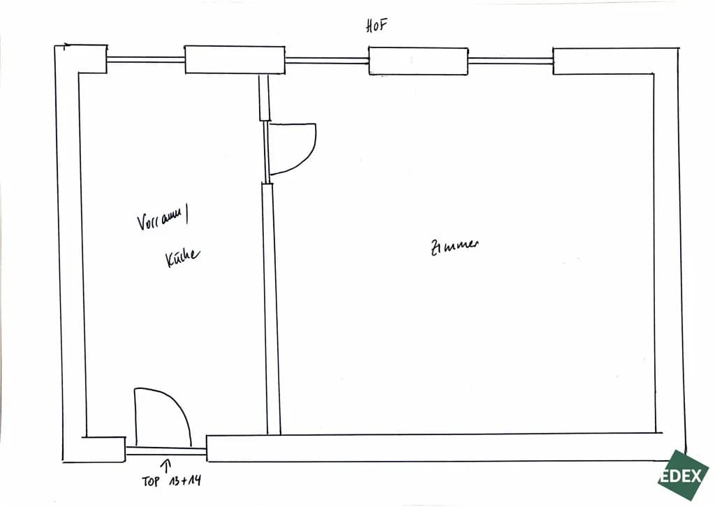 1-Zimmer-Wohnung kaufen in Wien – 29,21 m², € 88.890 – Bild 11 von 11