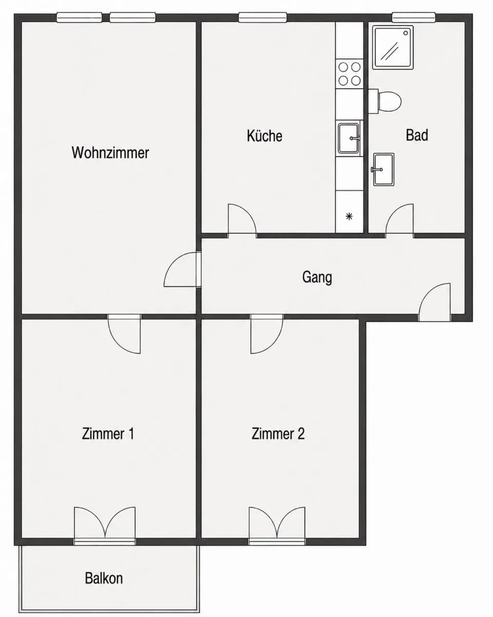 3-Zimmer-Wohnung kaufen in Bregenz – 55 m², € 200.000 – Bild 8 von 11