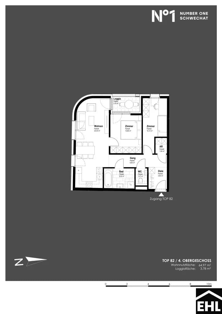 Immobilie kaufen in Bruck an der Leitha – 64,97 m², € 342.300 – Bild 10 von 10