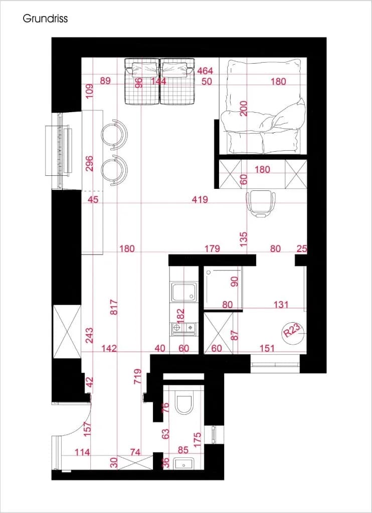 1-Zimmer-Wohnung kaufen in Wien – 32,72 m², € 340.000 – Bild 6 von 6