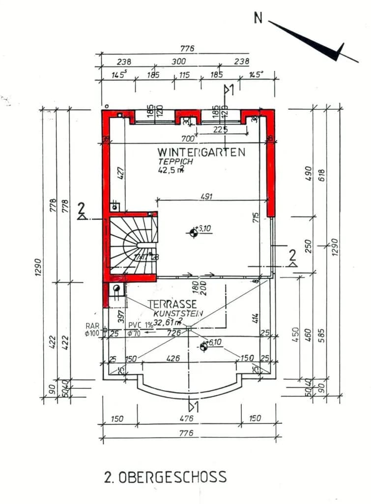 4-Zimmer-Haus mieten in Wien – 178 m², € 3.800 – Bild 18 von 19
