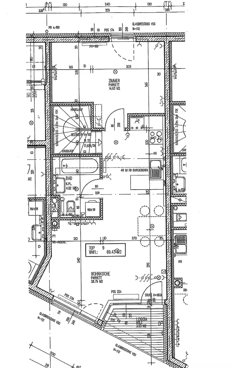 3-Zimmer-Wohnung mieten in Wien – 70 m², € 1.590 – Bild 32 von 33