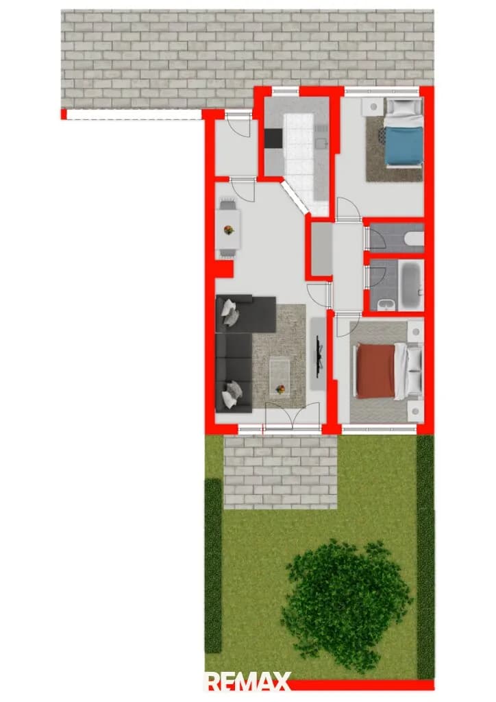 3-Zimmer-Wohnung kaufen in Sankt Pölten Land – 70,76 m², € 189.000 – Bild 12 von 13