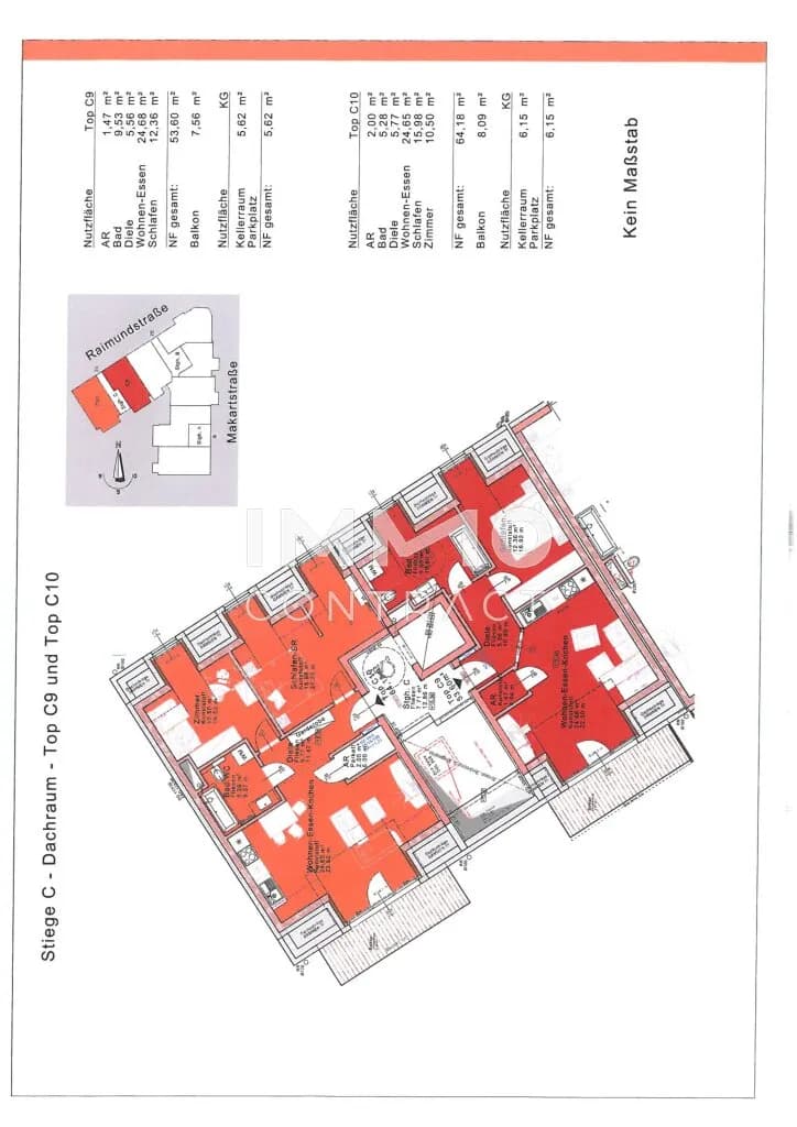 3-Zimmer-Wohnung mieten in Linz – 64,18 m², € 919 – Bild 11 von 11