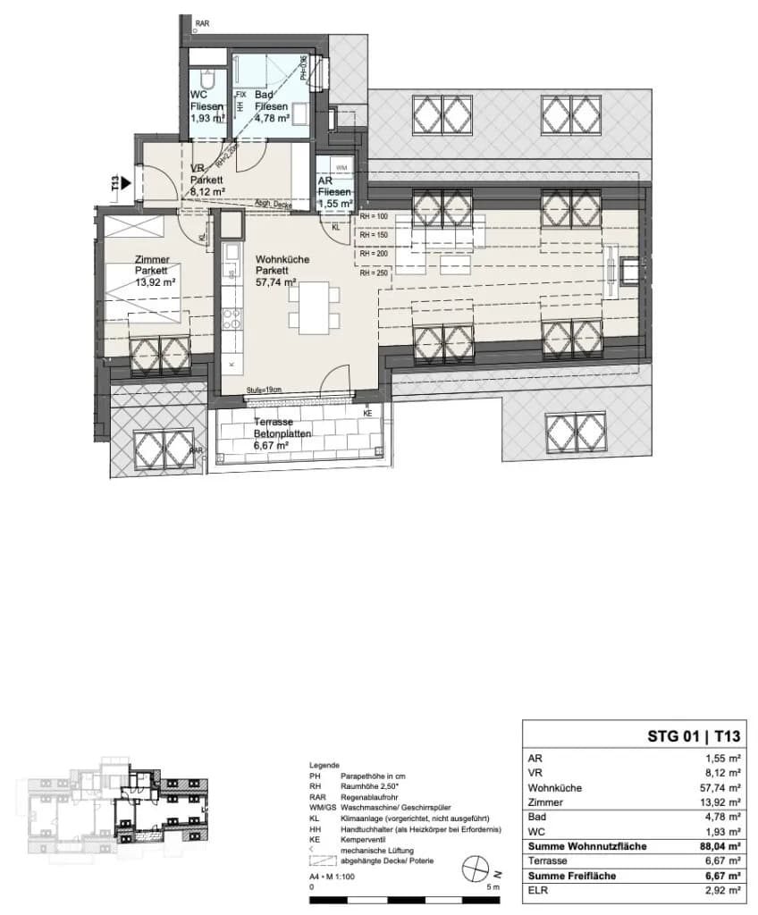 2-Zimmer-Wohnung kaufen in Wien – 88,04 m², € 569.000 – Bild 5 von 5