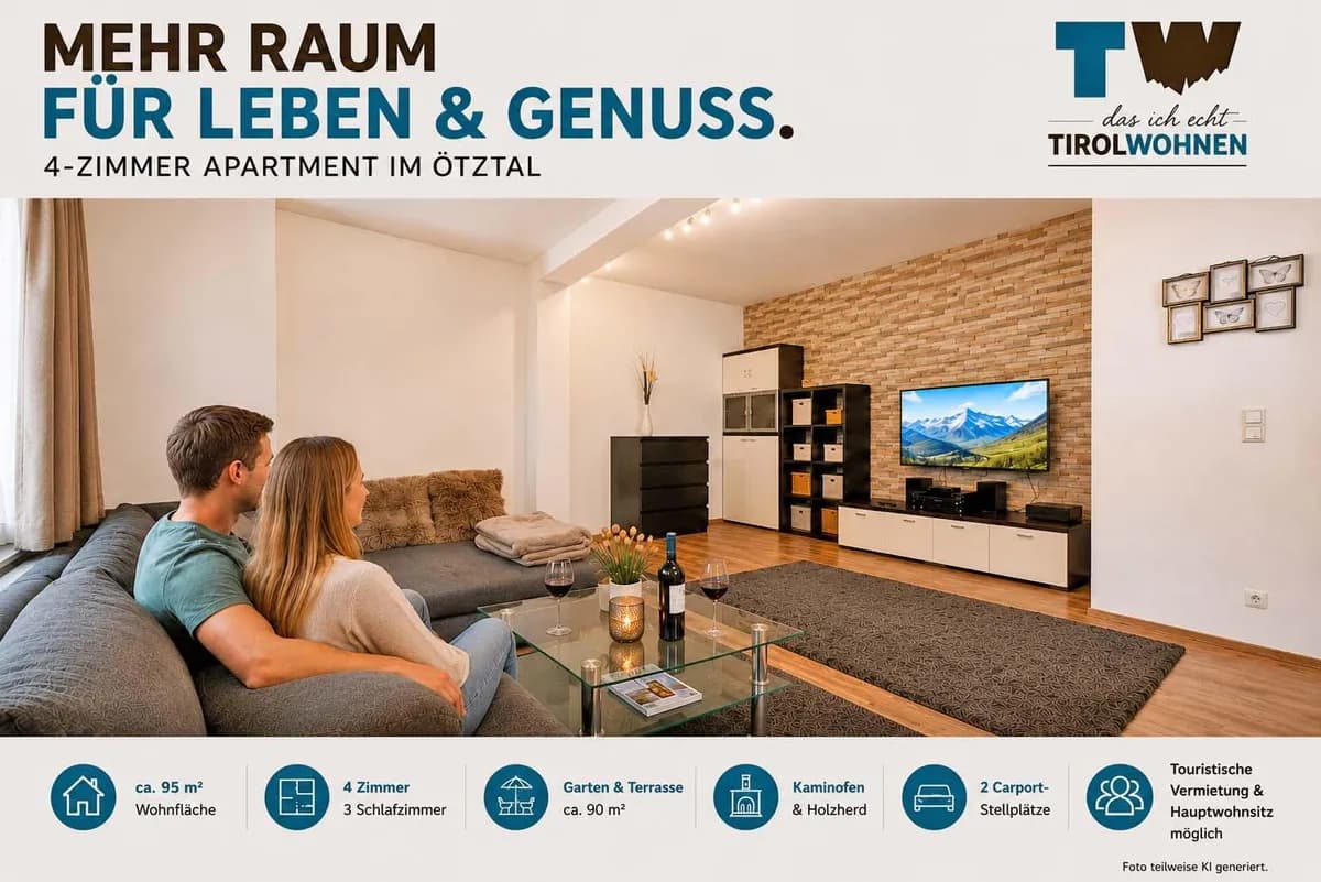 Wohnung kaufen in Imst – 95 m², € 509.000