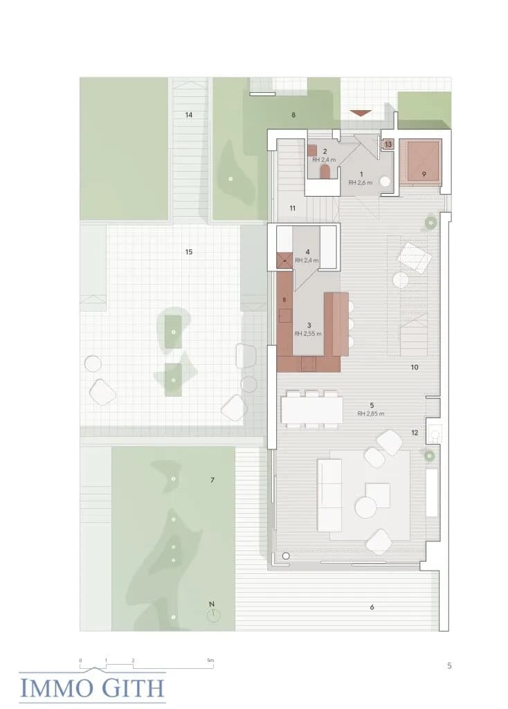 5-Zimmer-Immobilie mieten in Mödling – 233 m², € 5.148 – Bild 53 von 60