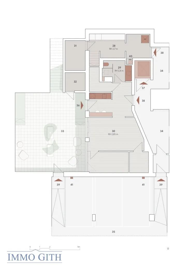 5-Zimmer-Immobilie mieten in Mödling – 233 m², € 5.148 – Bild 57 von 60