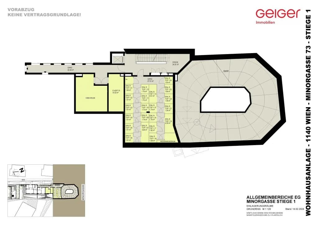 2-Zimmer-Wohnung kaufen in Wien – 42,1 m², € 341.500 – Bild 6 von 16