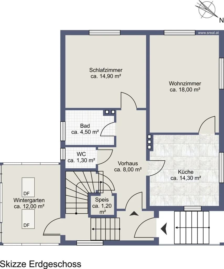4-Zimmer-Haus kaufen in Amstetten – 136 m², € 225.000 – Bild 27 von 29