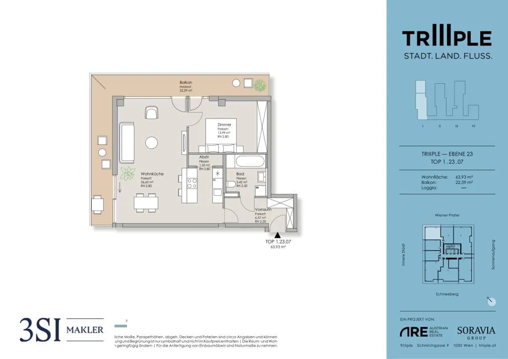 2-Zimmer-Wohnung kaufen in Wien – 63,93 m², € 750.000 – Bild 21 von 21