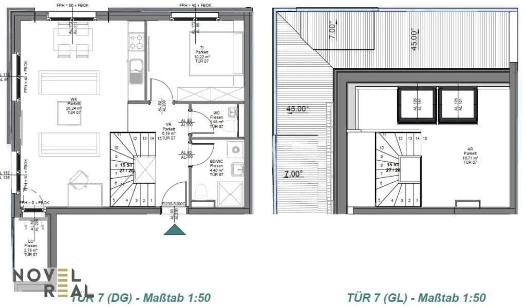 3-Zimmer-Wohnung kaufen in Wien – 68,51 m², € 372.600 – Bild 4 von 5