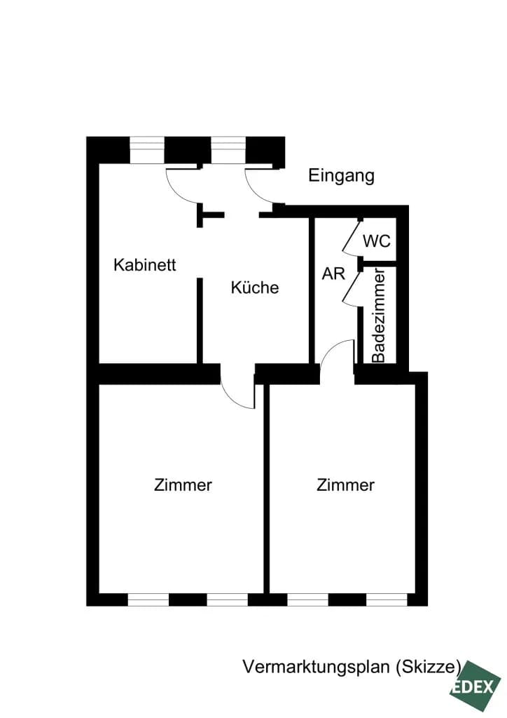 3-Zimmer-Wohnung kaufen in Wien – 77,08 m², € 229.000 – Bild 15 von 15