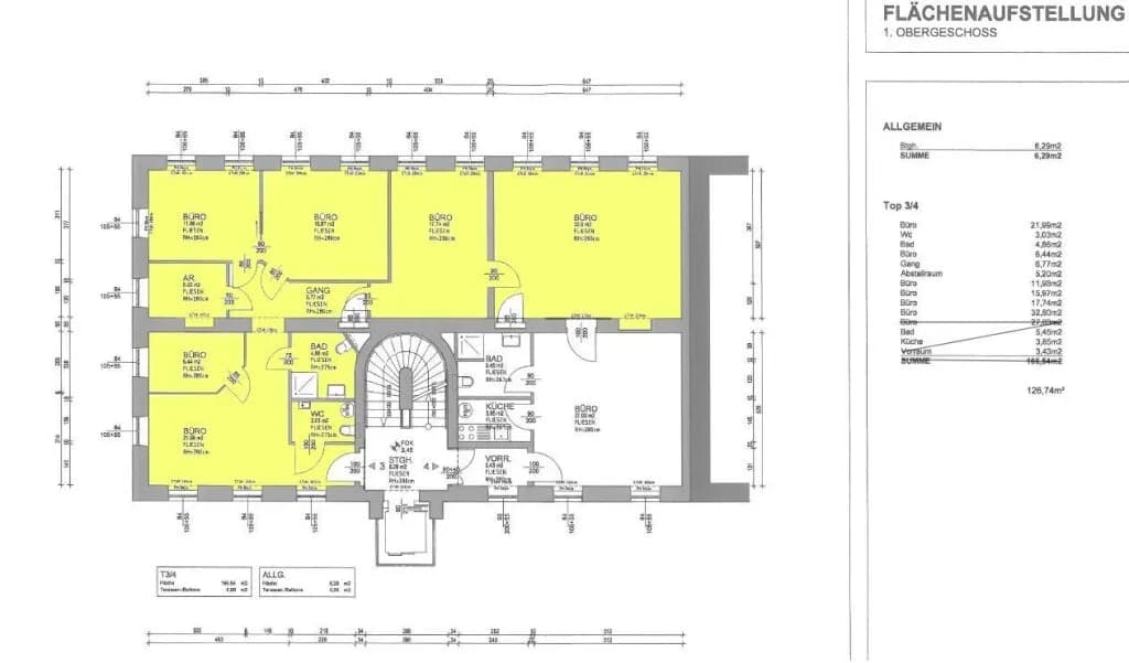 5-Zimmer-Gewerbeimmobilie mieten in Mistelbach – 126 m², € 1.665 – Bild 20 von 20