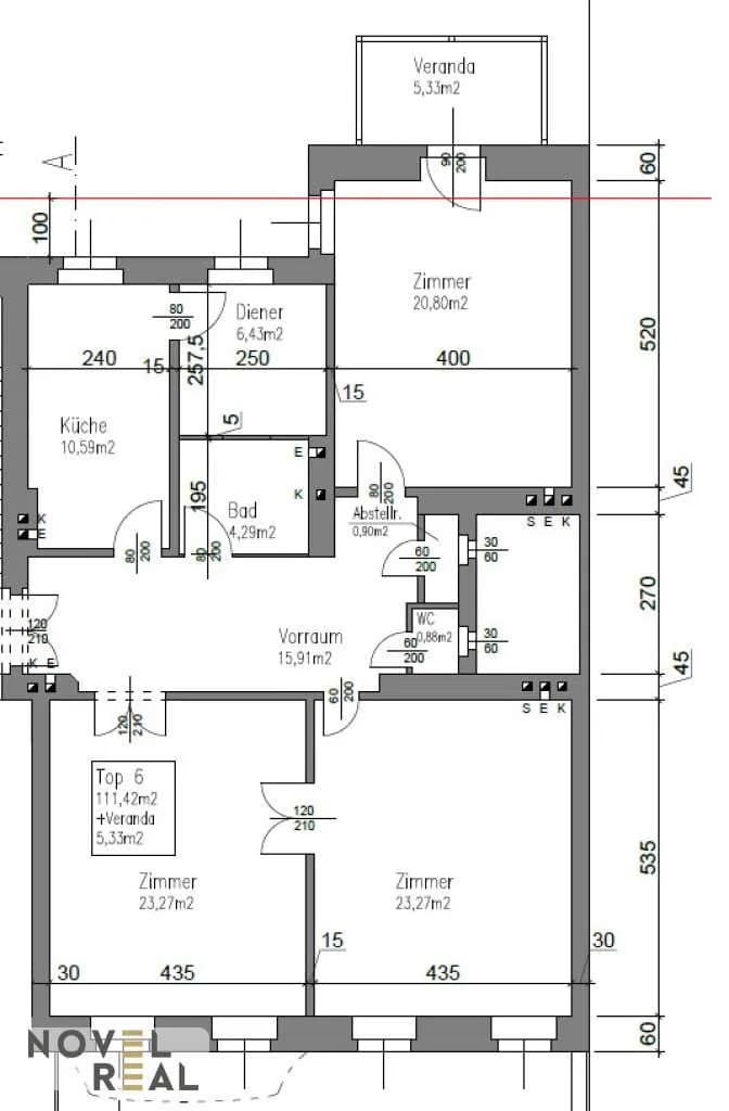 3-Zimmer-Wohnung kaufen in Wien – 116 m², € 599.000 – Bild 6 von 6