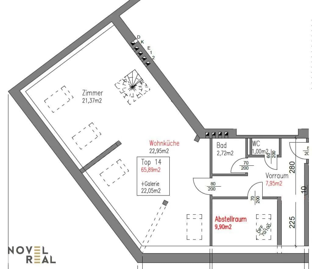 2-Zimmer-Wohnung kaufen in Wien – 87,94 m², € 435.000 – Bild 15 von 15