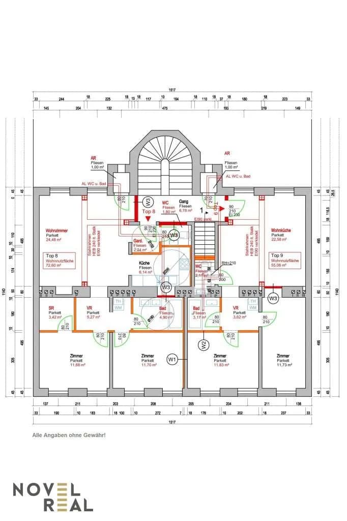 6-Zimmer-Wohnung kaufen in Wien – 127,66 m², € 549.000 – Bild 25 von 25