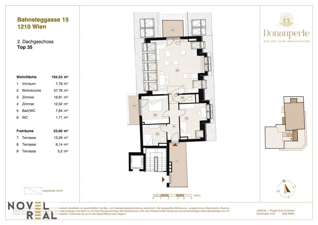 3-Zimmer-Wohnung kaufen in Wien – 113,82 m², € 823.000 – Bild 19 von 19