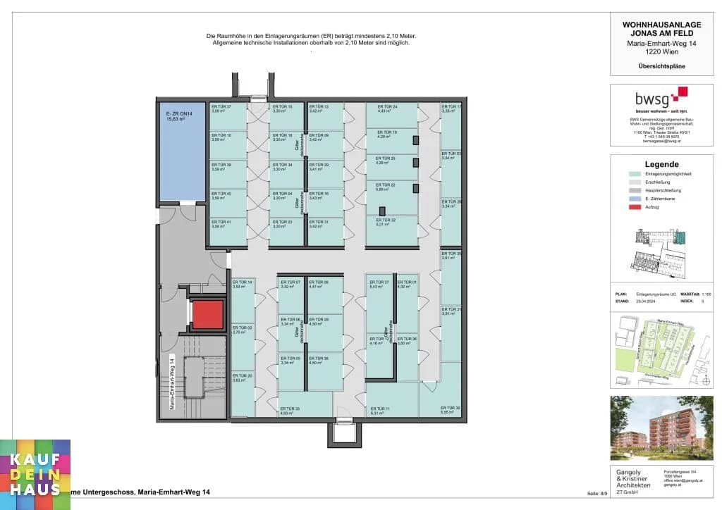 2-Zimmer-Wohnung kaufen in Wien – 49,63 m², € 269.000 – Bild 22 von 23