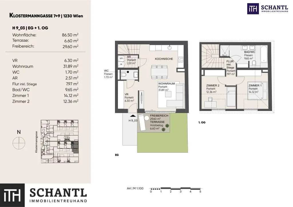 3-Zimmer-Wohnung kaufen in Wien – 84,23 m², € 479.000 – Bild 39 von 39