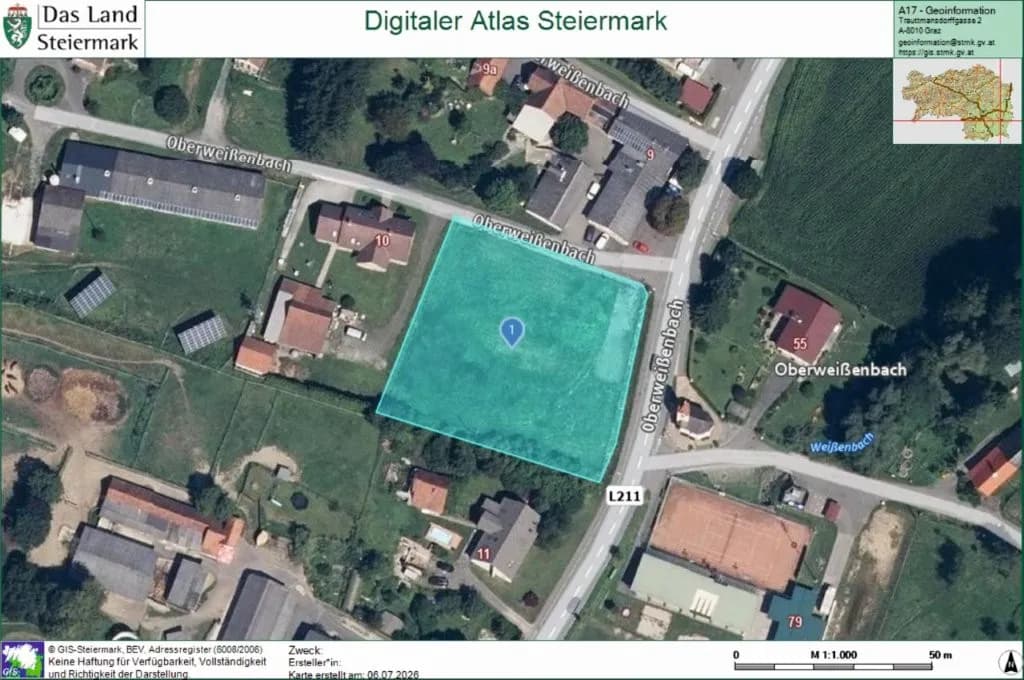 Grundstück kaufen in Südoststeiermark – 3 000 m², € 123.690 – Bild 6 von 6