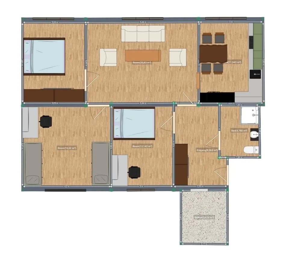 4-Zimmer-Wohnung kaufen in Bregenz – 89 m², € 329.000 – Bild 20 von 20