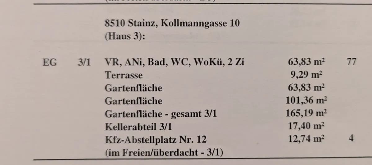 2-Zimmer-Wohnung kaufen in Deutschlandsberg – 65 m², € 215.000 – Bild 16 von 17