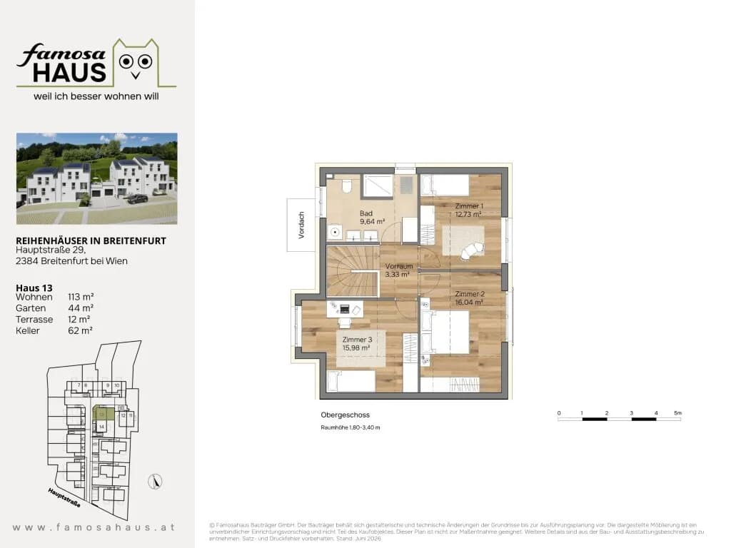 4-Zimmer-Haus kaufen in Mödling – 175 m², € 694.900 – Bild 15 von 17