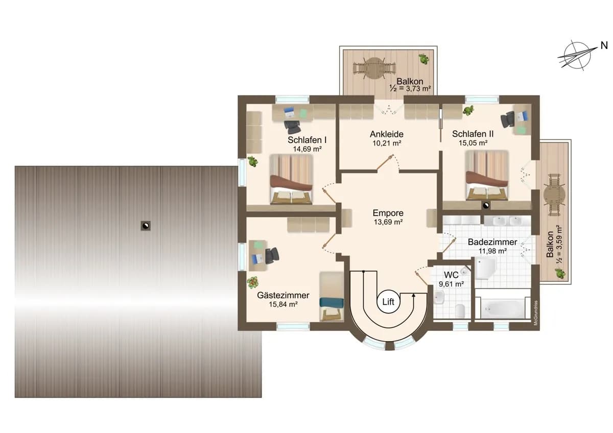 10-Zimmer-Immobilie kaufen in Kufstein – 312 m², € 1.950.000 – Bild 22 von 25