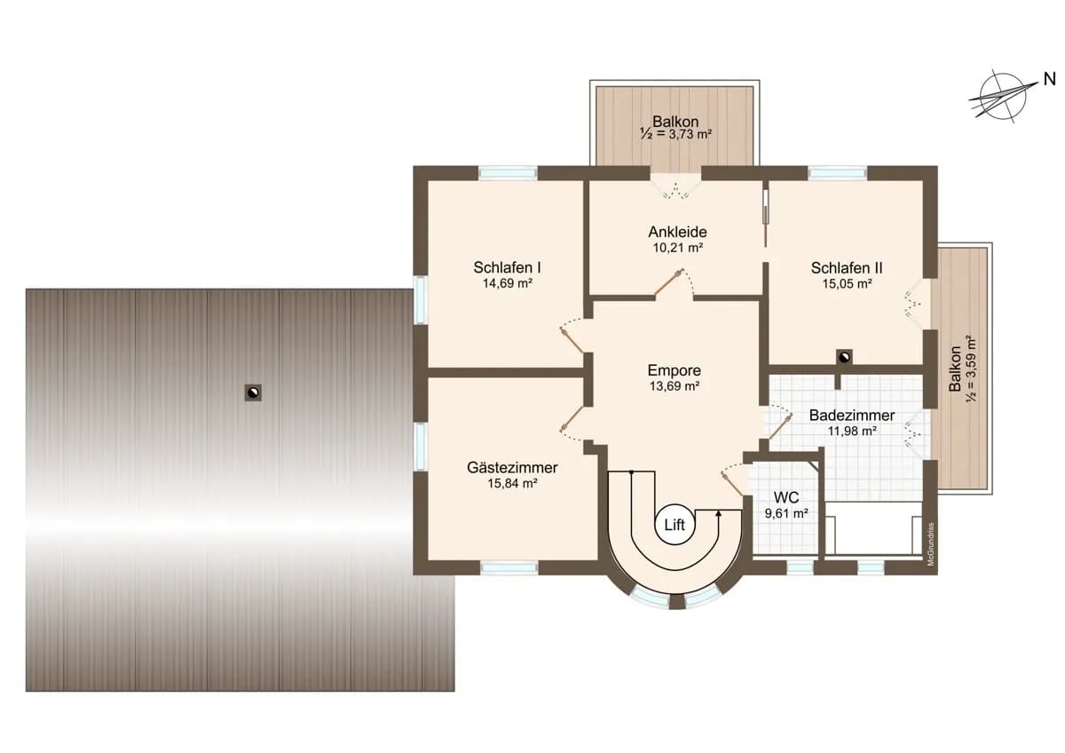 10-Zimmer-Immobilie kaufen in Kufstein – 312 m², € 1.950.000 – Bild 23 von 25