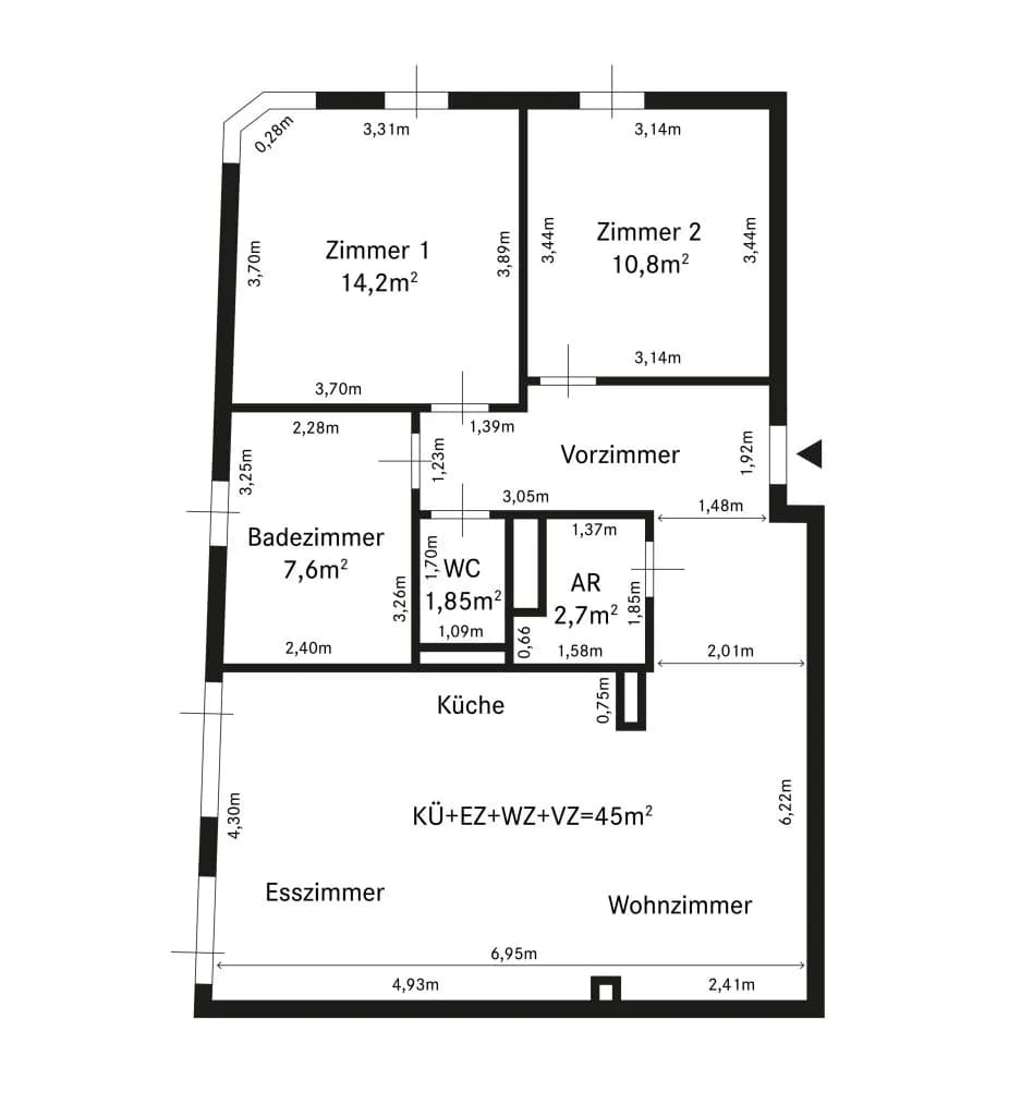 3-Zimmer-Wohnung kaufen in Tulln – 80,41 m², € 295.000 – Bild 15 von 15