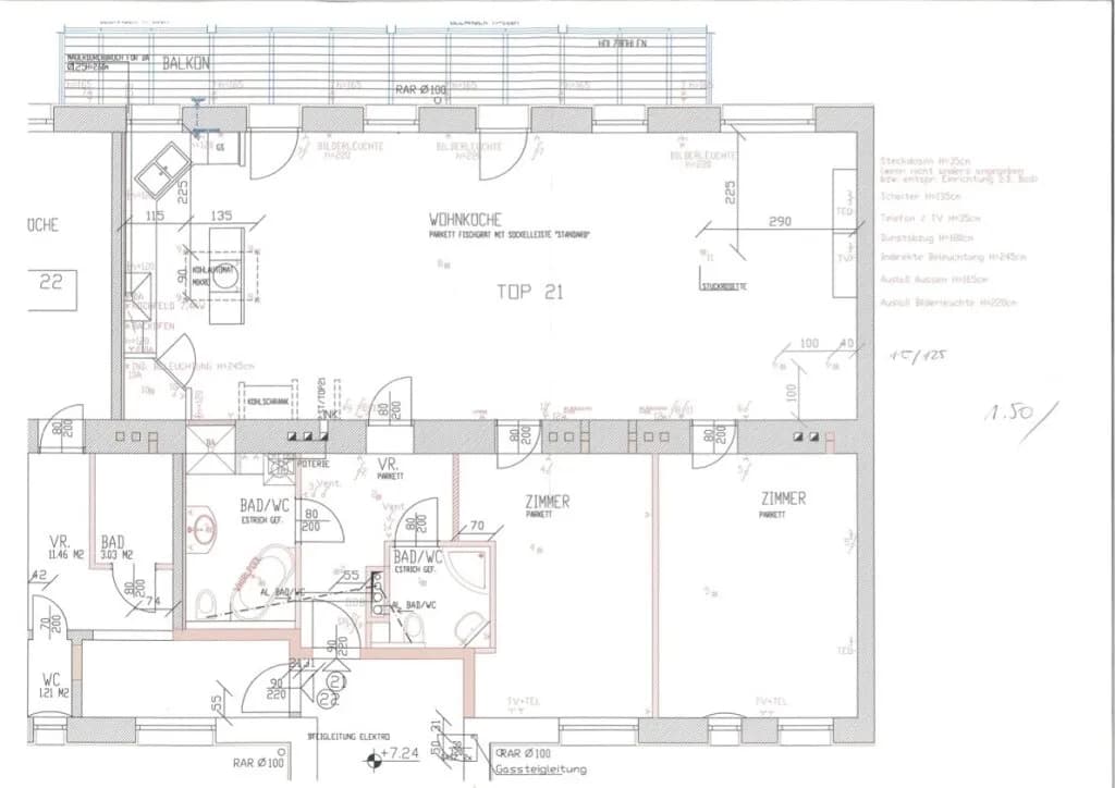 3-Zimmer-Wohnung kaufen in Wien – 127,59 m², € 848.000 – Bild 37 von 37
