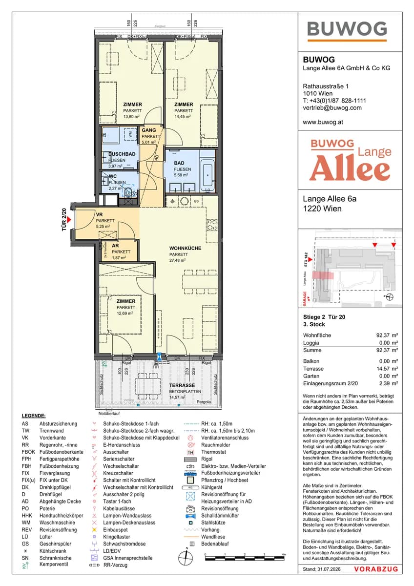 4-Zimmer-Wohnung kaufen in Wien – 92,37 m², € 711.000 – Bild 12 von 12