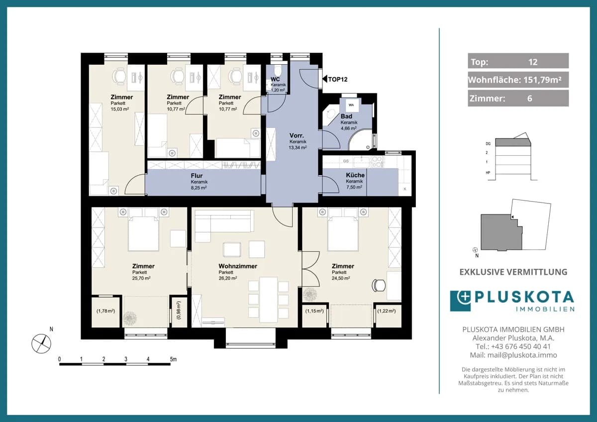 6-Zimmer-Wohnung kaufen in Wien – 152 m², € 649.000 – Bild 27 von 27