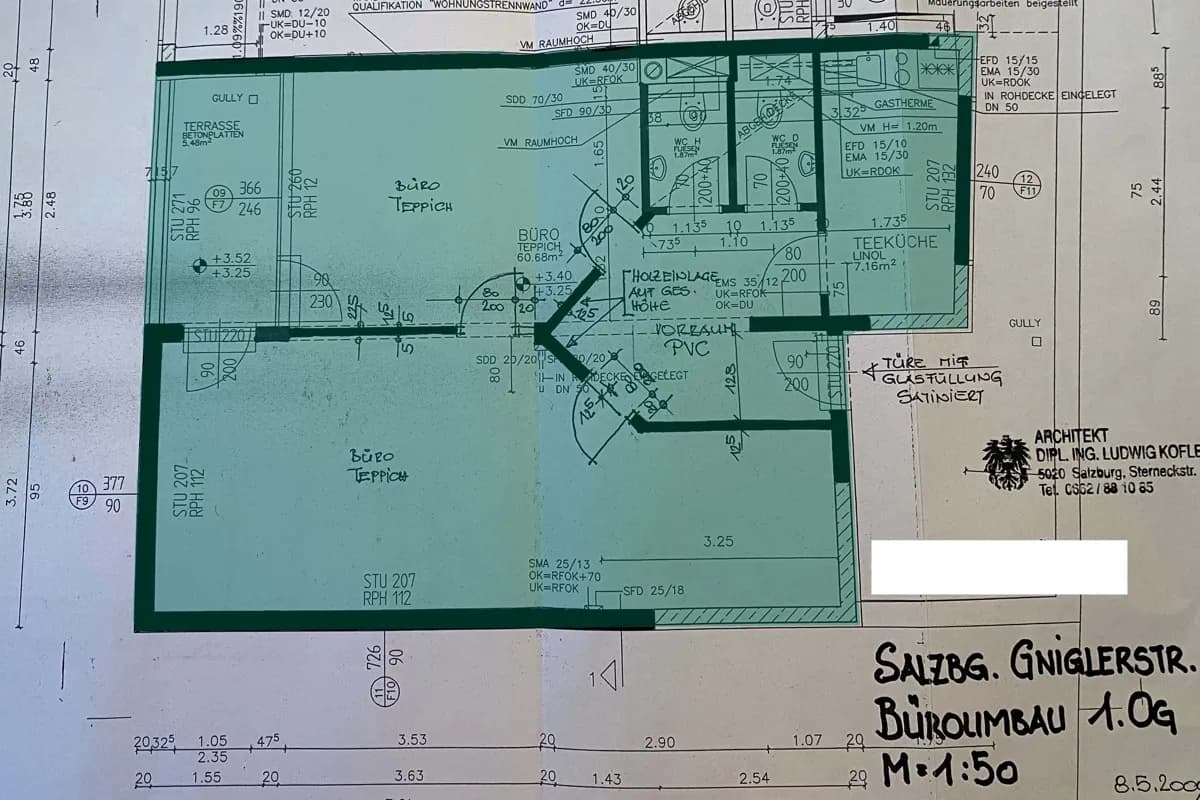 Gewerbeimmobilie mieten in Salzburg Stadt – 72 m², € 767 – Bild 6 von 6