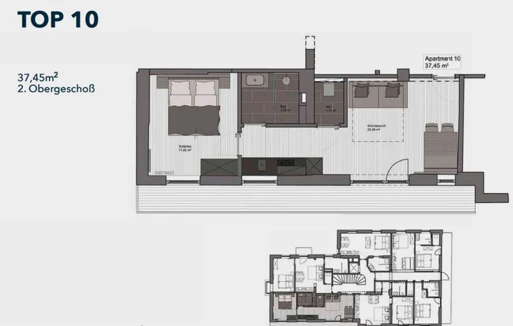 Immobilie kaufen in Innsbruck-Land – 37,75 m², € 283.000 – Bild 22 von 23