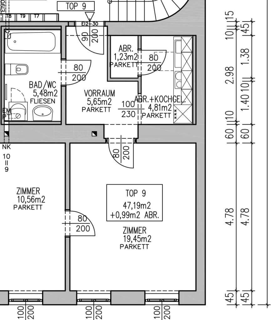 2-Zimmer-Wohnung kaufen in Wien – 47,19 m², € 235.000 – Bild 20 von 20