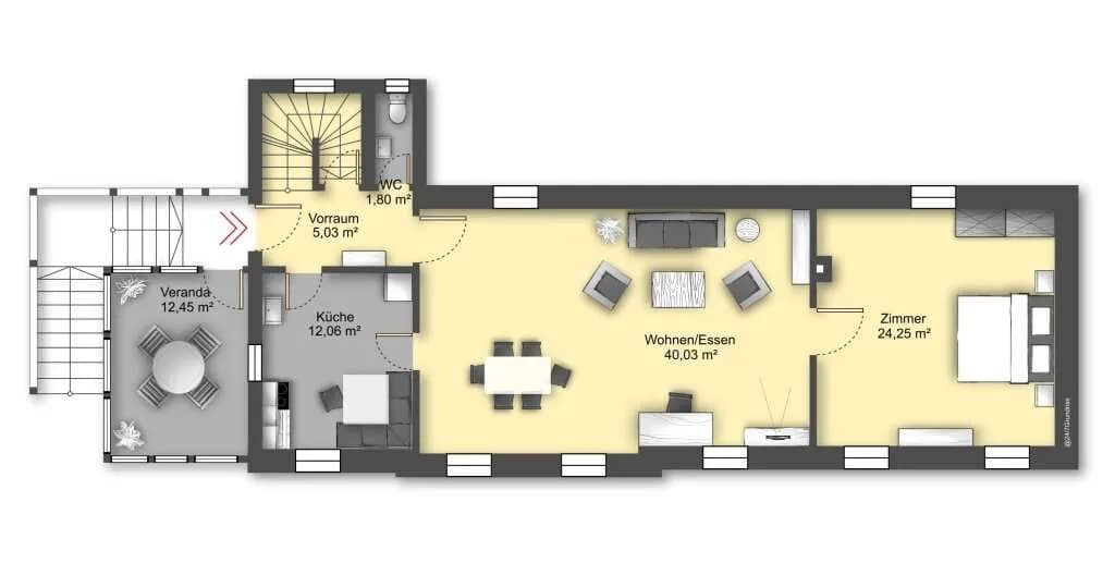 Haus kaufen in Baden – 206,52 m², € 390.000 – Bild 54 von 55