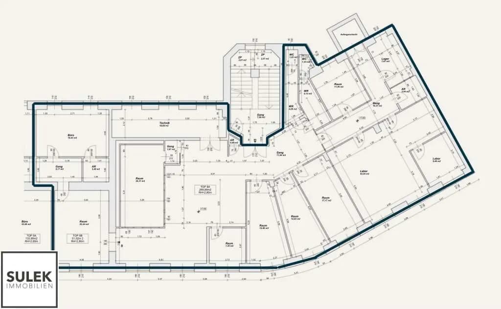 11-Zimmer-Gewerbeimmobilie mieten in Wien – 321 m², € 3.228 – Bild 23 von 26