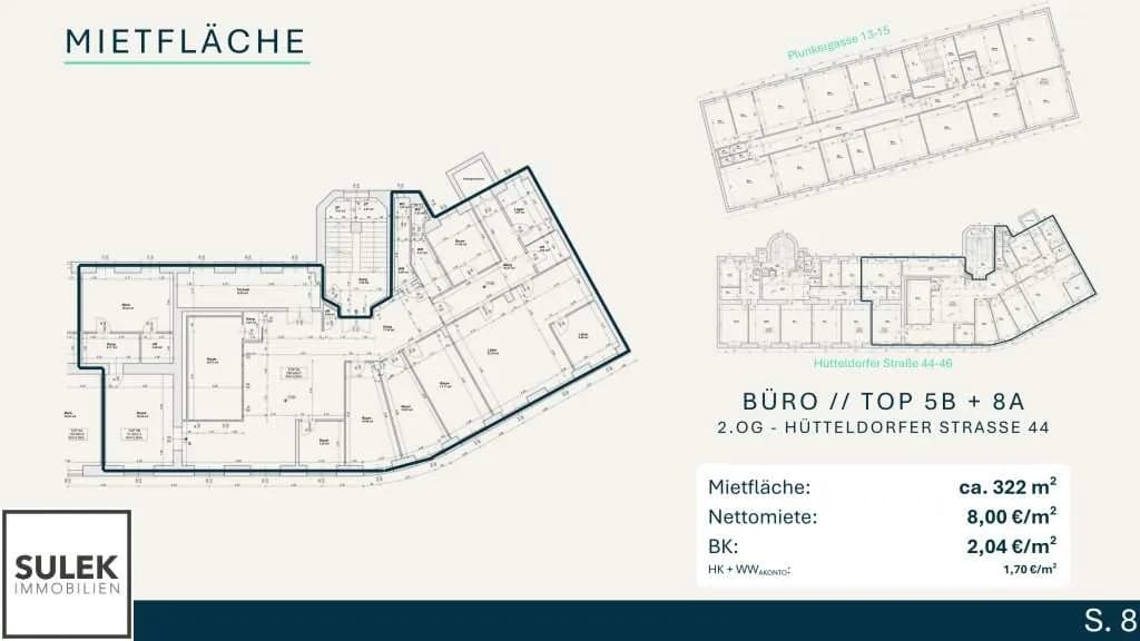 11-Zimmer-Gewerbeimmobilie mieten in Wien – 321 m², € 3.228 – Bild 24 von 26