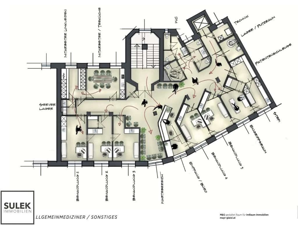 11-Zimmer-Gewerbeimmobilie mieten in Wien – 321 m², € 3.228 – Bild 25 von 26