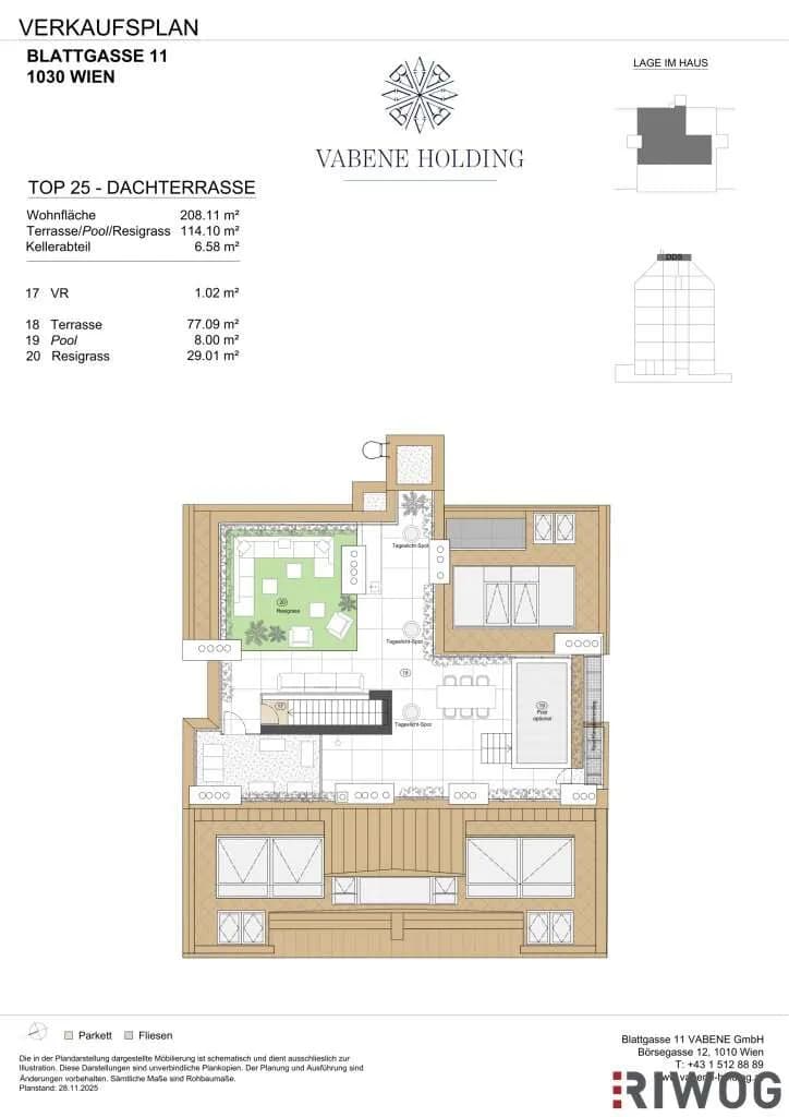 4-Zimmer-Wohnung kaufen in Wien – 208,11 m², € 3.490.000 – Bild 24 von 24