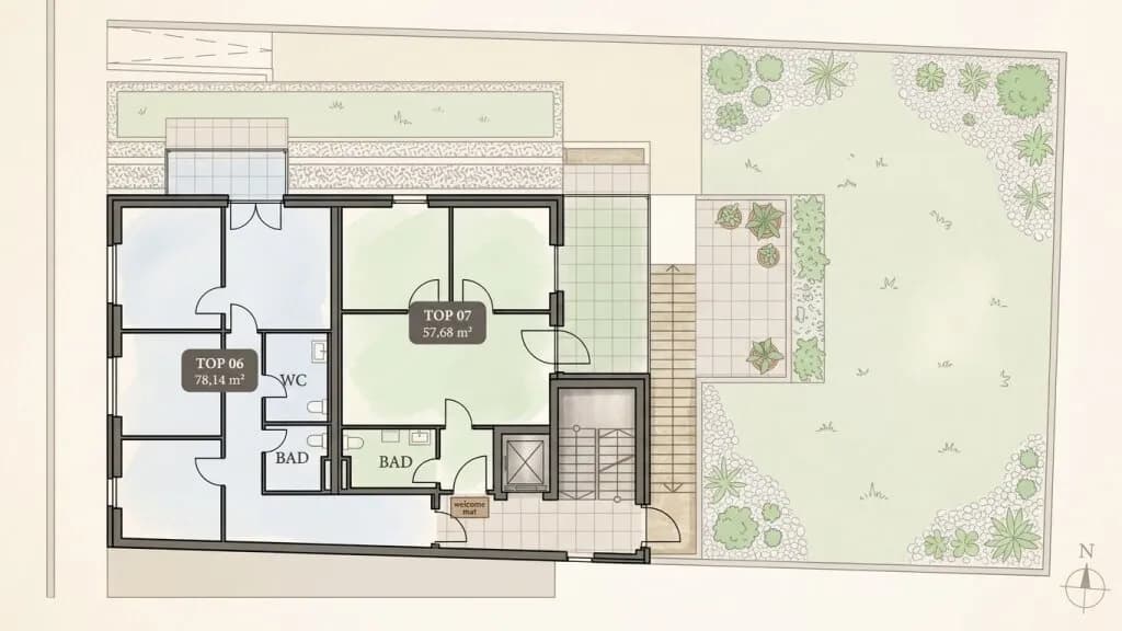 3-Zimmer-Wohnung kaufen in Graz – 78,14 m², € 429.098 – Bild 8 von 8