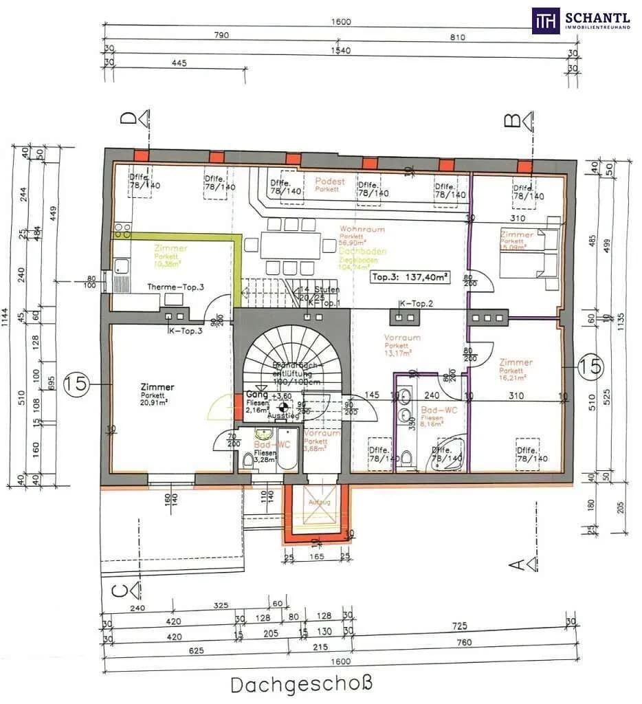 4-Zimmer-Wohnung kaufen in Wien – 137,4 m², € 1.300.000 – Bild 21 von 22