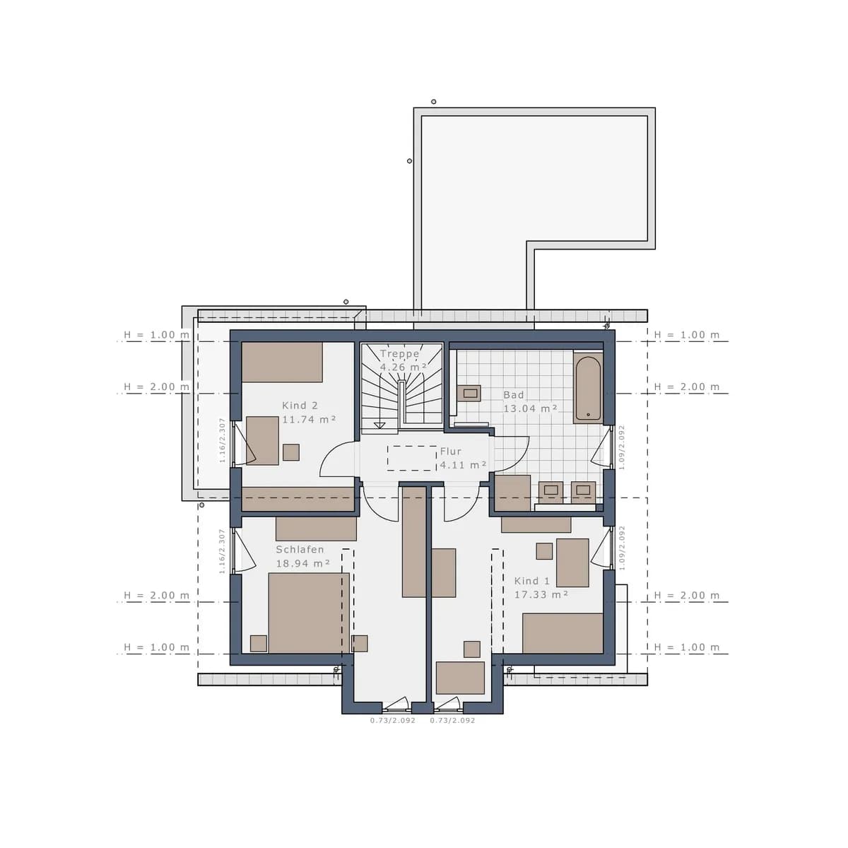 4-Zimmer-Haus kaufen in Wien – 141,27 m², € 1.250.000 – Bild 6 von 26