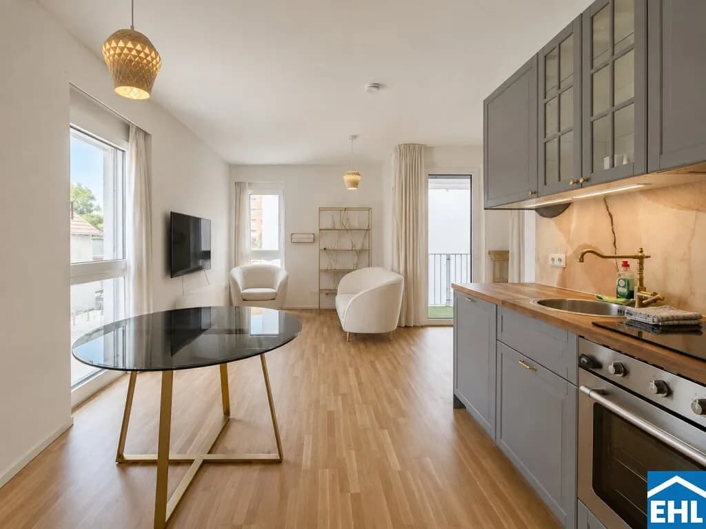 2-Zimmer-Wohnung mieten in Wien – 50,44 m², € 1.100