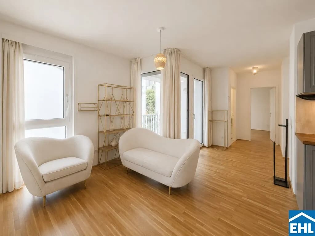 2-Zimmer-Wohnung mieten in Wien – 50,44 m², € 1.100 – Bild 2 von 10